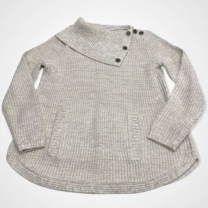 Style & Co Envelope Neck Size XS Knit Sweater with Kangaroo Pocket